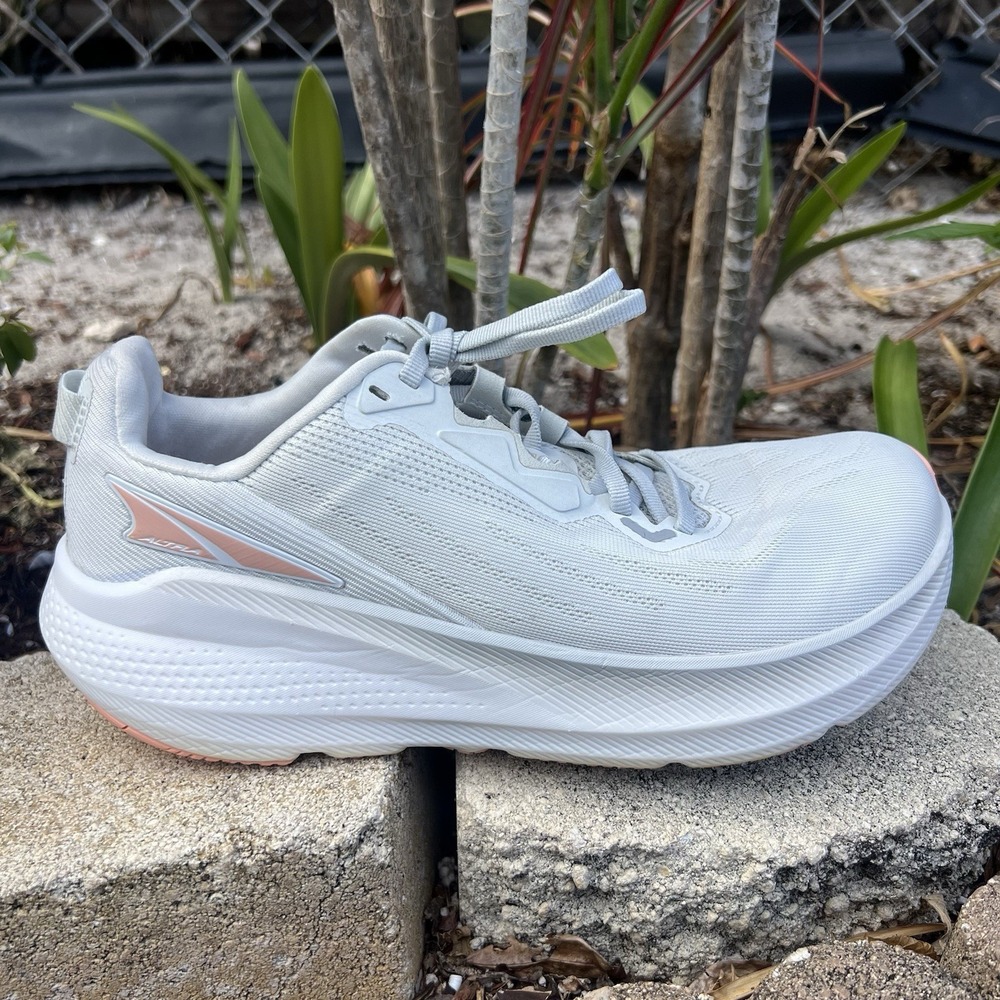 Altra ALOA85PW224 Womens Sz 9 FWD VIA Light Gray Running Gym Walking Shoe